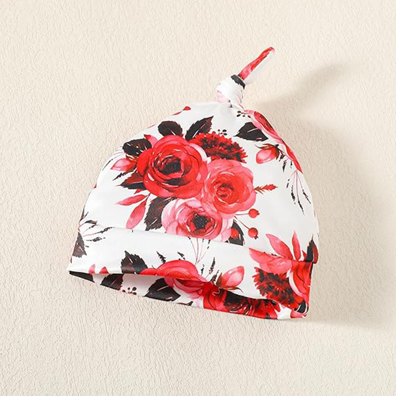 Newborn Baby Girl 'Hello I'm New Here' Romper Set