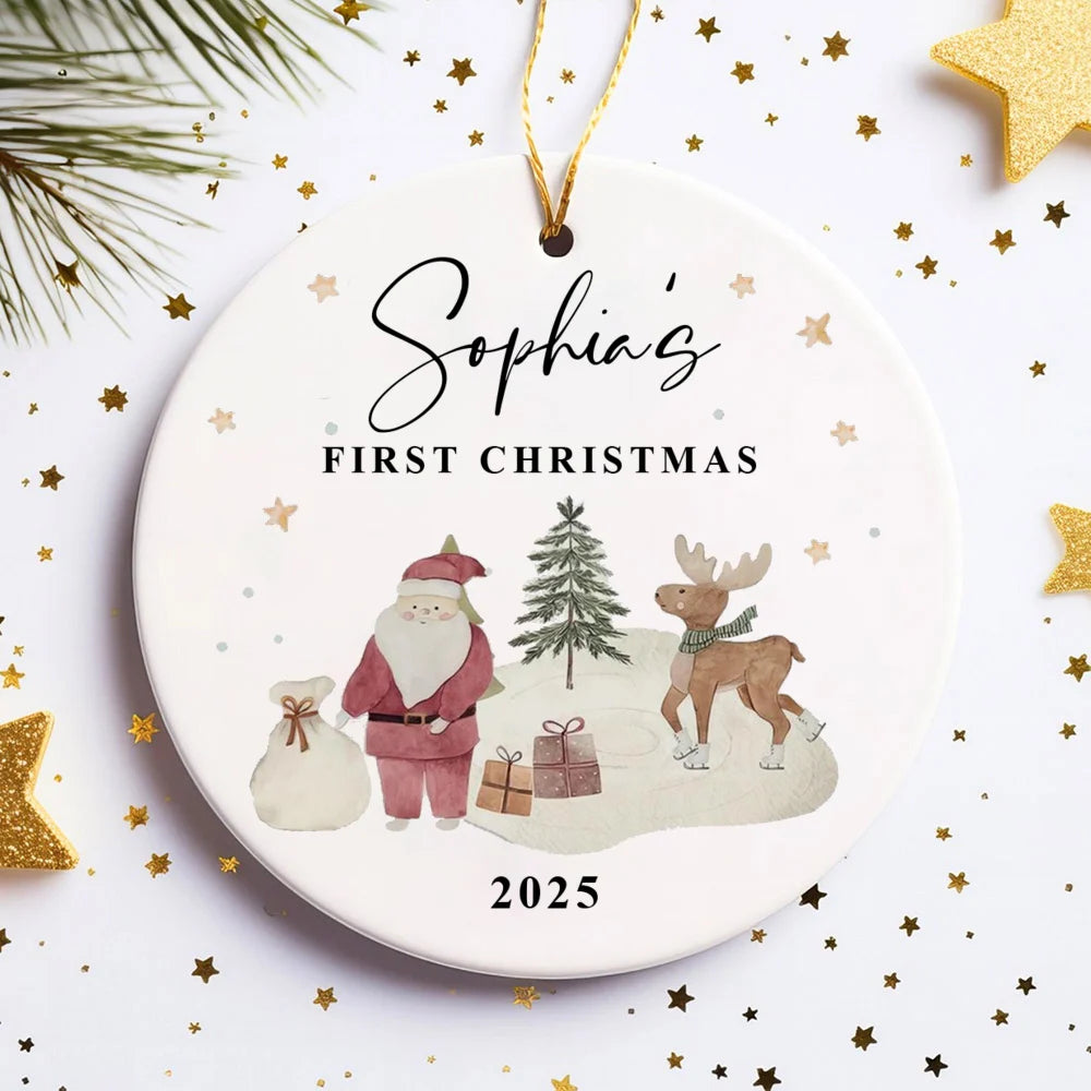 Keepsake Christmas Ornament New Baby