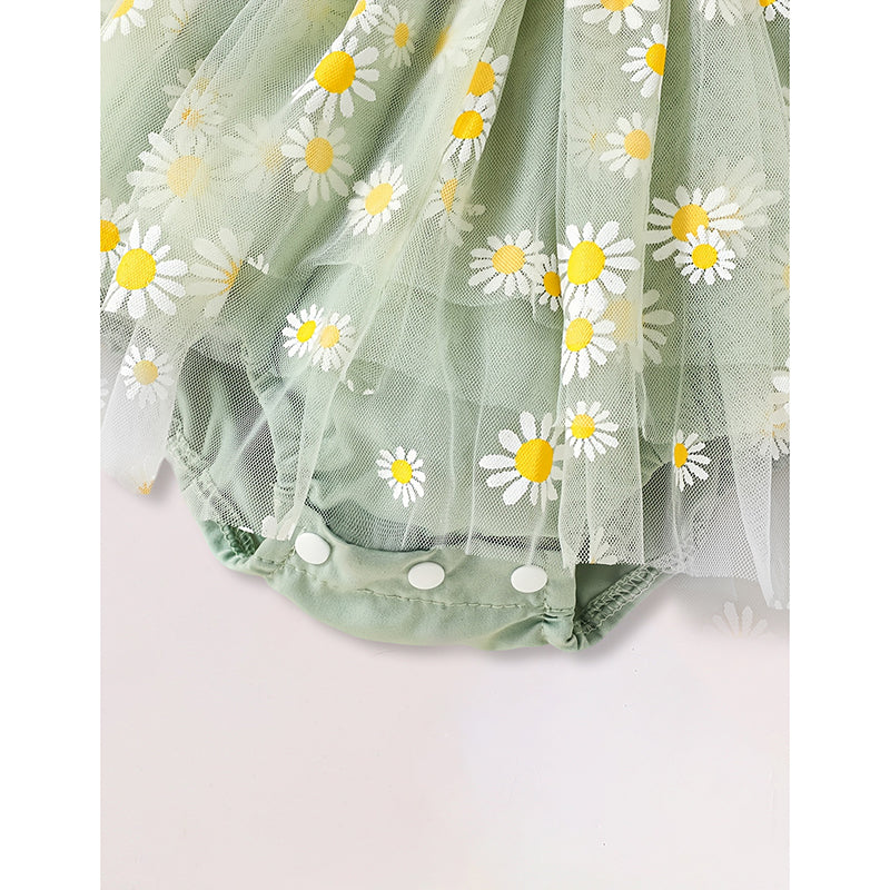 Infant Baby Girl Summer Outfits Romper Dress Floral Jumpsuit