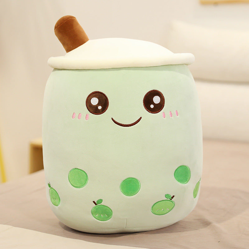 Stuffed Soft Strawberry Milk Tea Plush