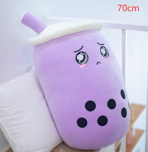 Stuffed Soft Strawberry Milk Tea Plush