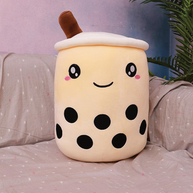 Stuffed Soft Strawberry Milk Tea Plush