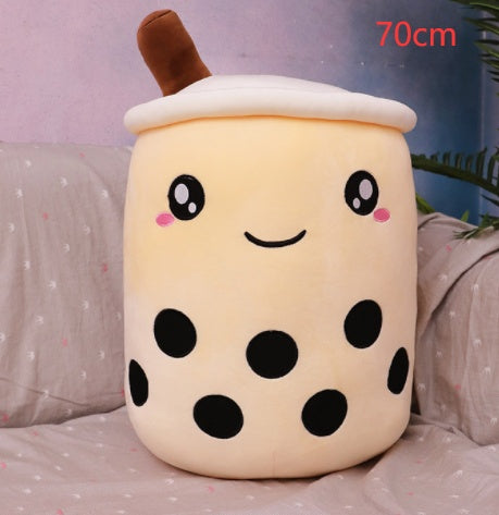 Stuffed Soft Strawberry Milk Tea Plush