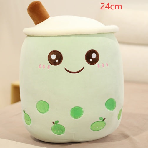 Stuffed Soft Strawberry Milk Tea Plush