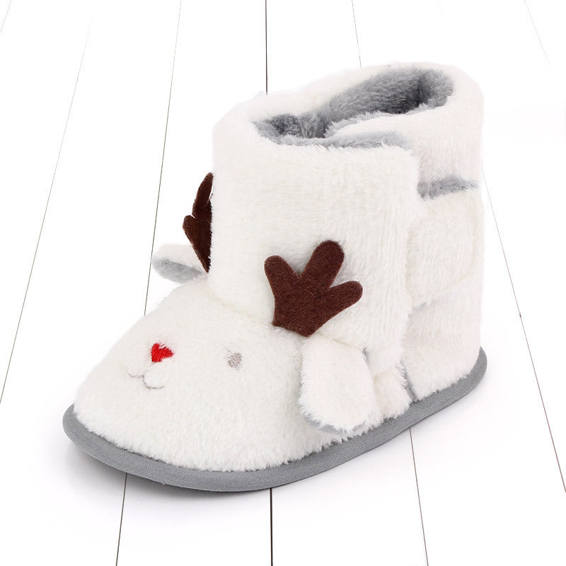 Christmas Raindeer Baby Boots