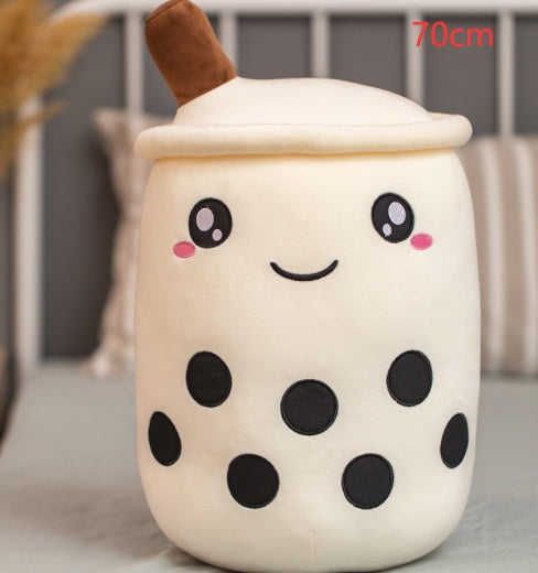 Stuffed Soft Strawberry Milk Tea Plush