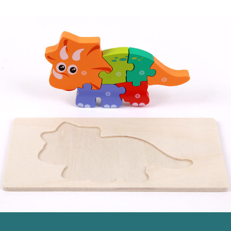 Dino Wooden Three-dimensional