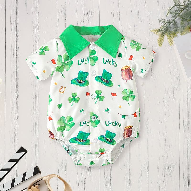 Newborn Baby Boy St. Patrick's Day