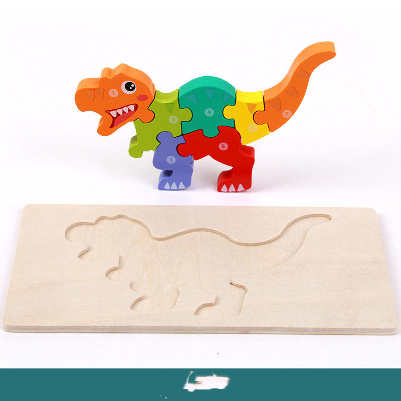 Dino Wooden Three-dimensional