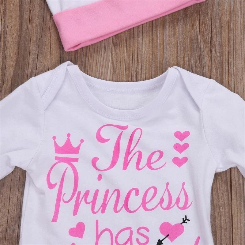 4PCS Newborn Kids Baby Girl Outfits