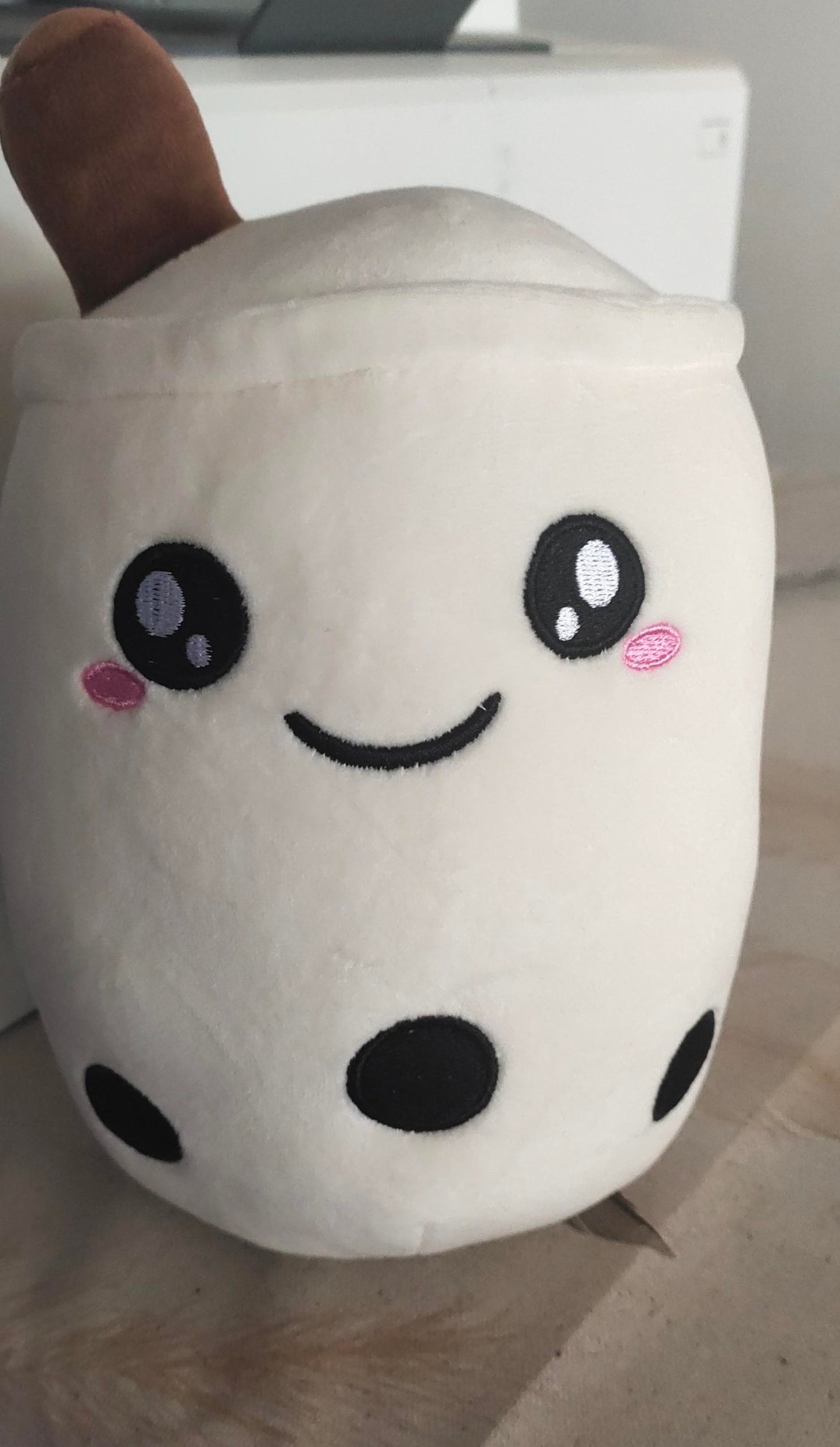 Stuffed Soft Strawberry Milk Tea Plush
