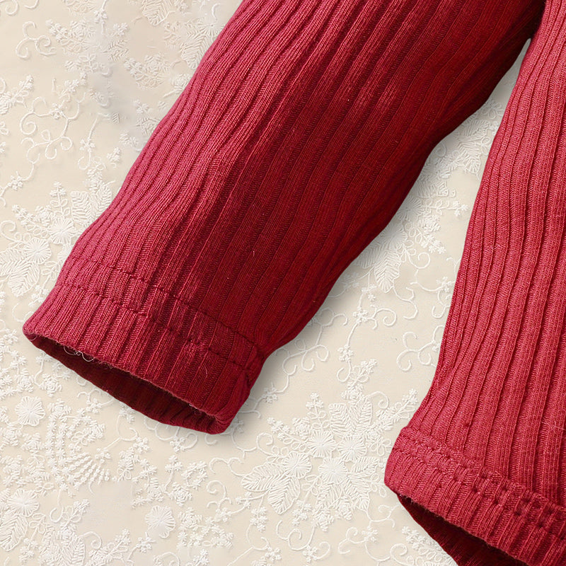 Newborn Baby Girl 'Hello I'm New Here' Romper Set