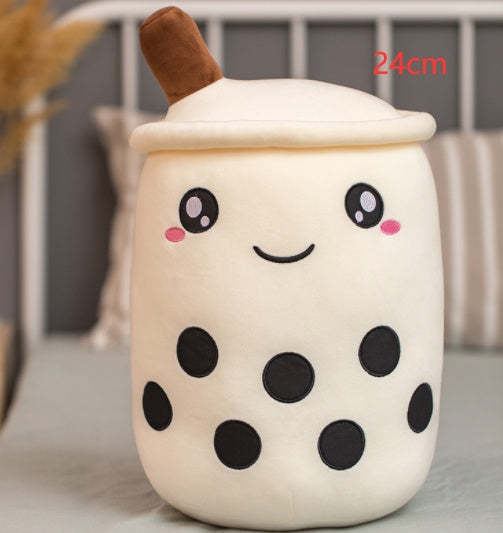 Stuffed Soft Strawberry Milk Tea Plush