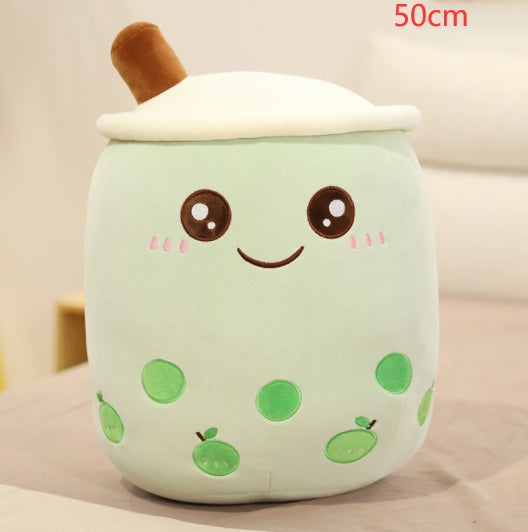 Stuffed Soft Strawberry Milk Tea Plush