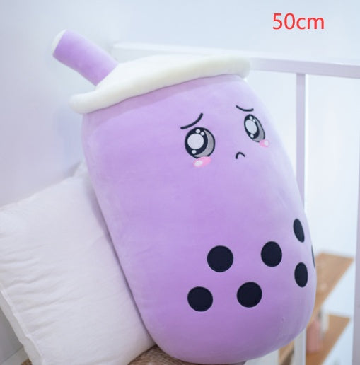 Stuffed Soft Strawberry Milk Tea Plush