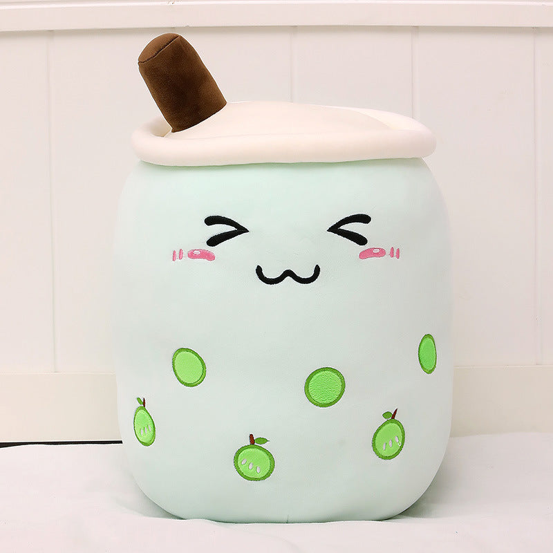 Stuffed Soft Strawberry Milk Tea Plush