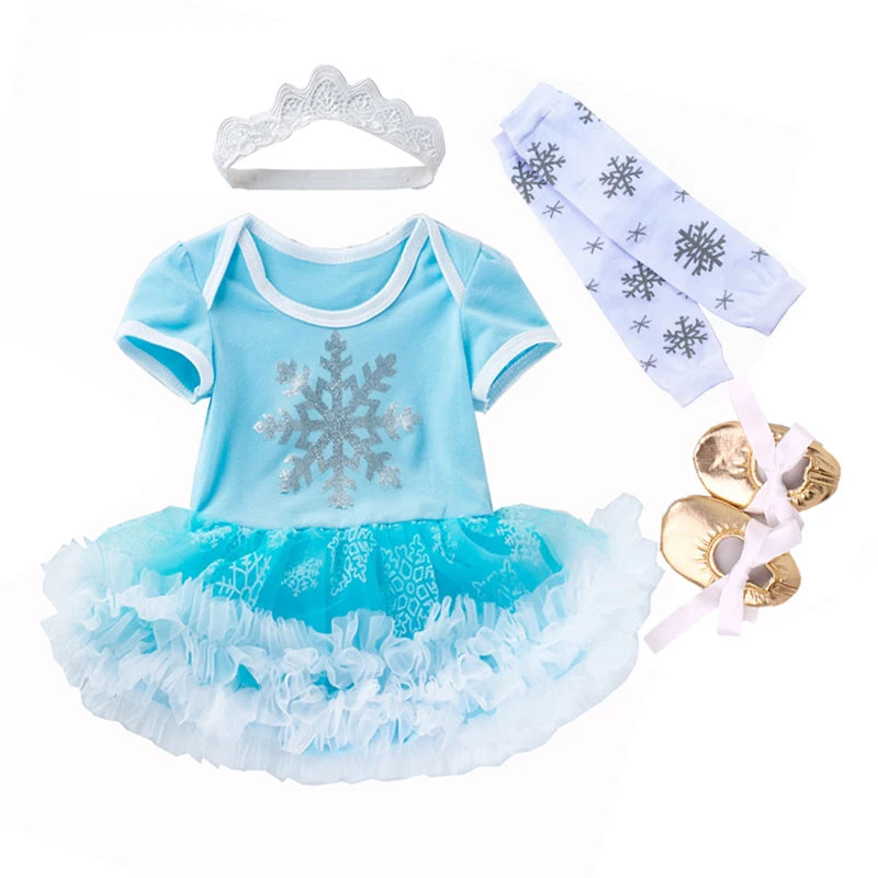 Fancy New Year Baby Girl Carnival Christmas Dress
