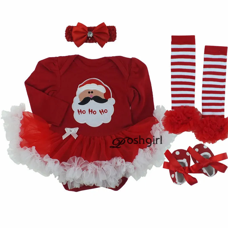 Fancy New Year Baby Girl Carnival Christmas Dress