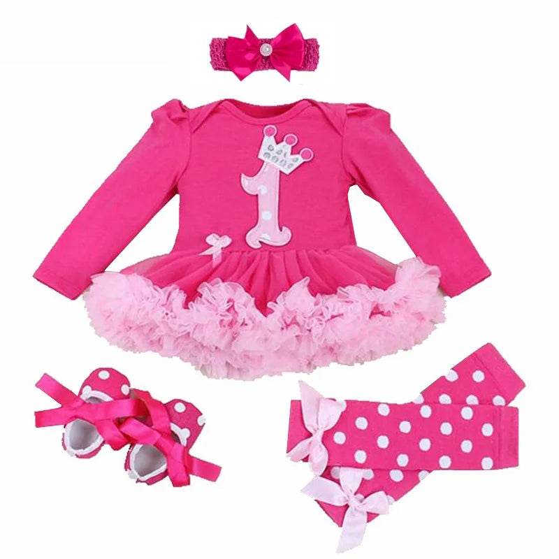 Fancy New Year Baby Girl Carnival Christmas Dress