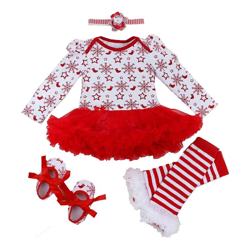 Fancy New Year Baby Girl Carnival Christmas Dress