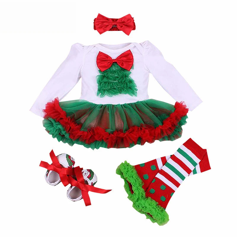 Fancy New Year Baby Girl Carnival Christmas Dress