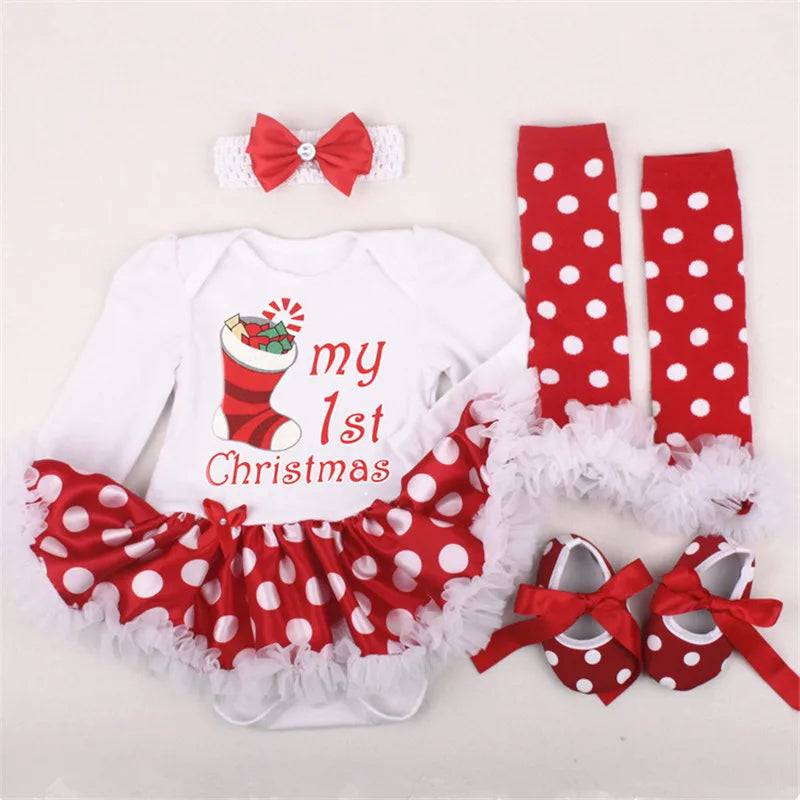 Fancy New Year Baby Girl Carnival Christmas Dress