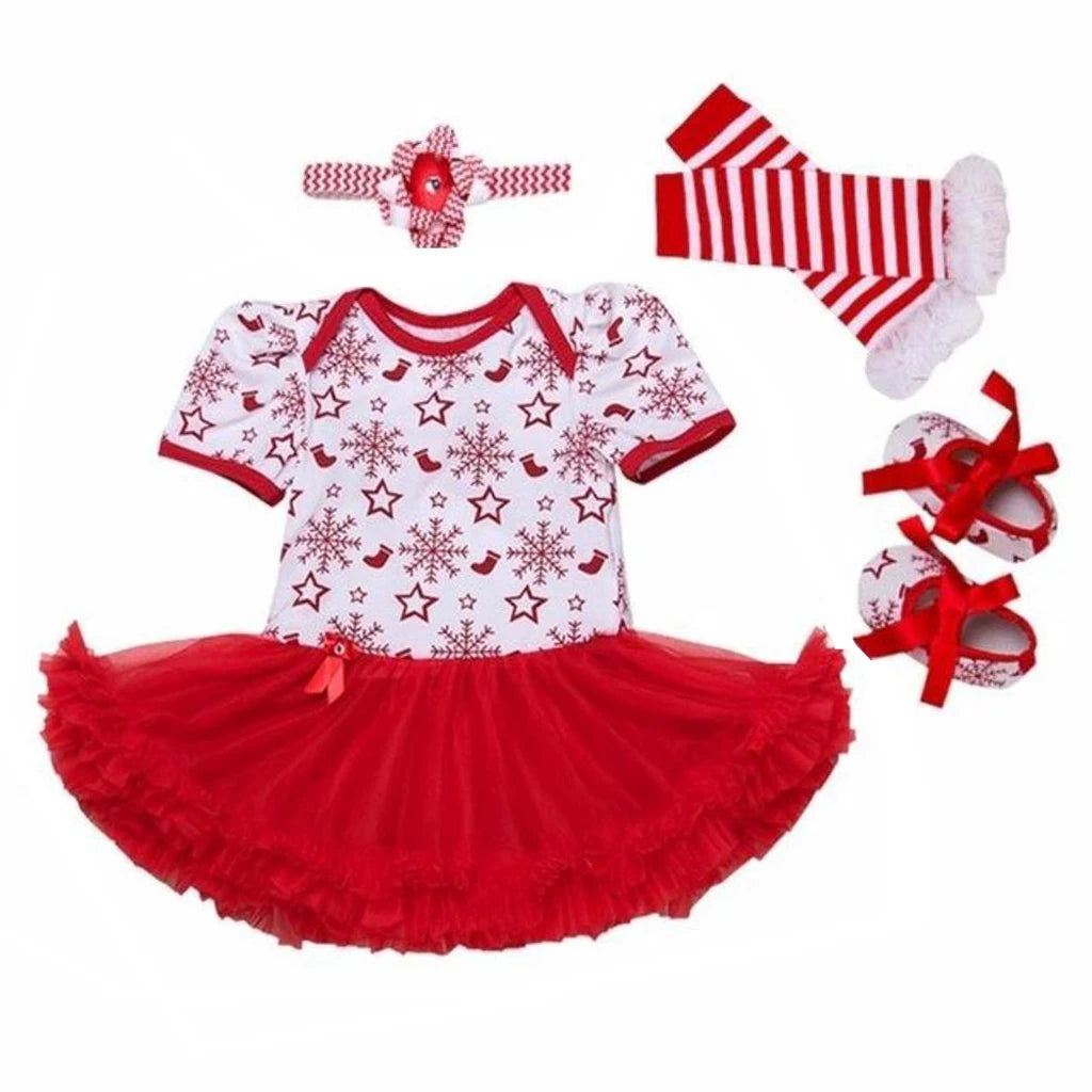 Fancy New Year Baby Girl Carnival Christmas Dress