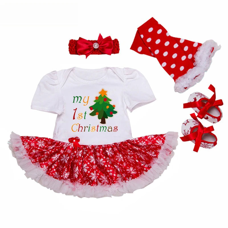 Fancy New Year Baby Girl Carnival Christmas Dress