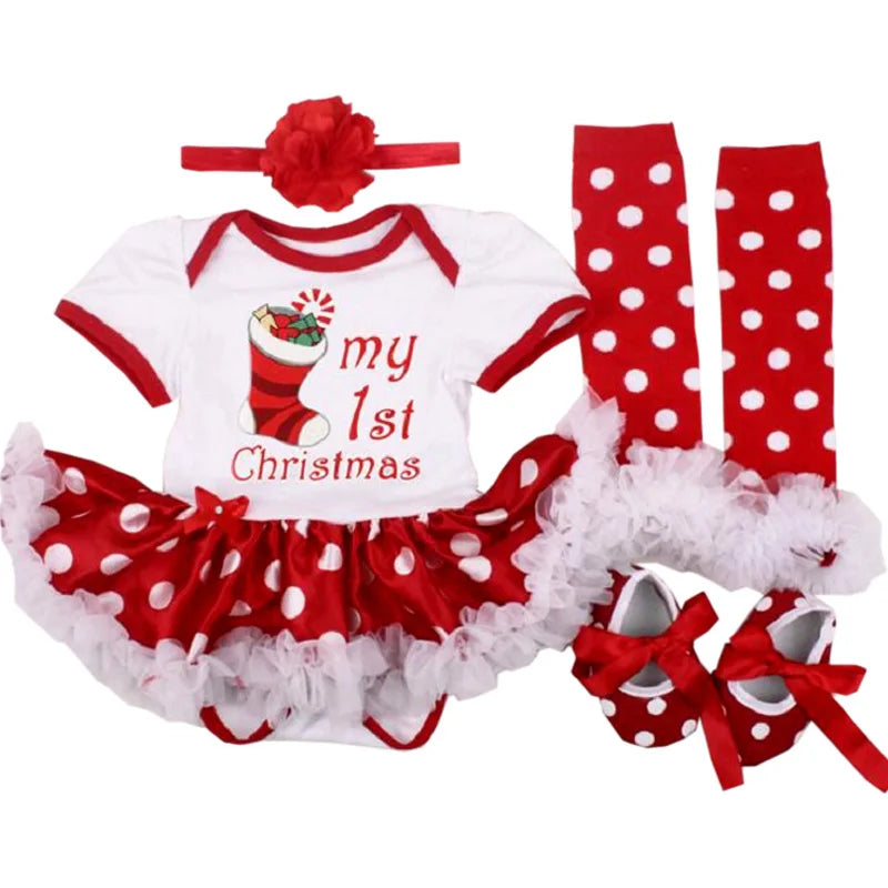 Fancy New Year Baby Girl Carnival Christmas Dress