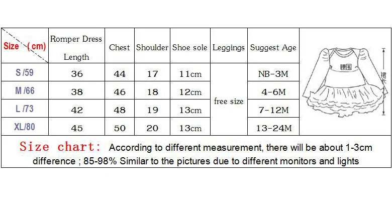 Fancy New Year Baby Girl Carnival Christmas Dress