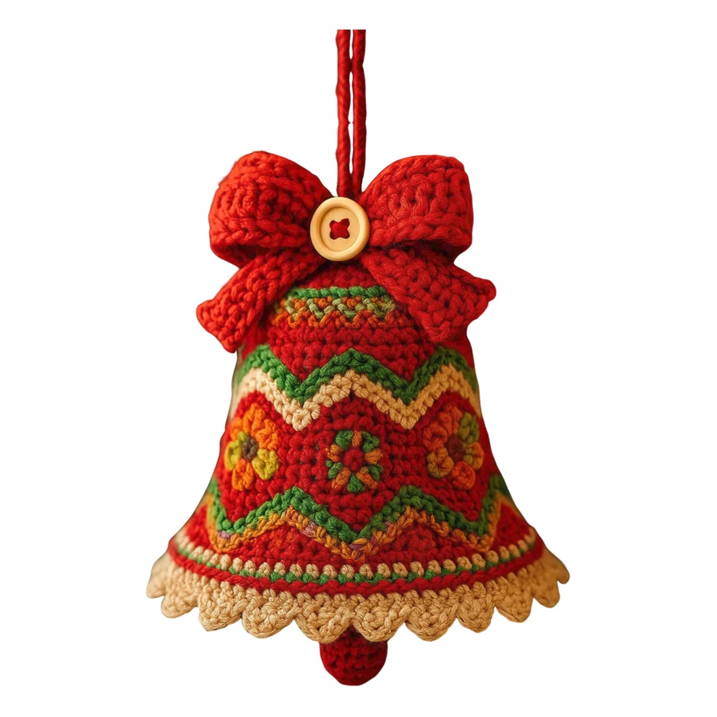 Crochet Home Christmas Bell