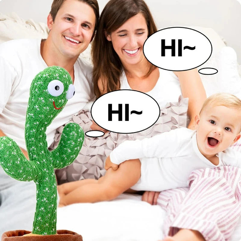 Repeat Talking Wiggle Cactus