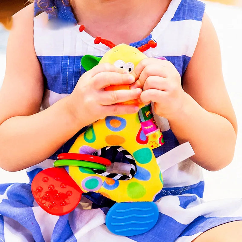 Rattles Animal Giraffe Doll Teether