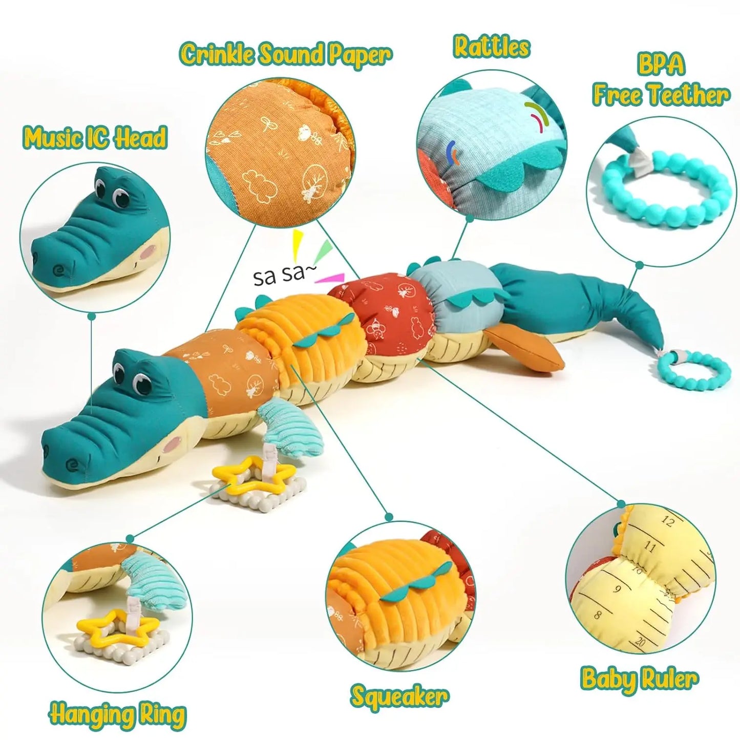 Tummy Time Musical Stuffed Animal