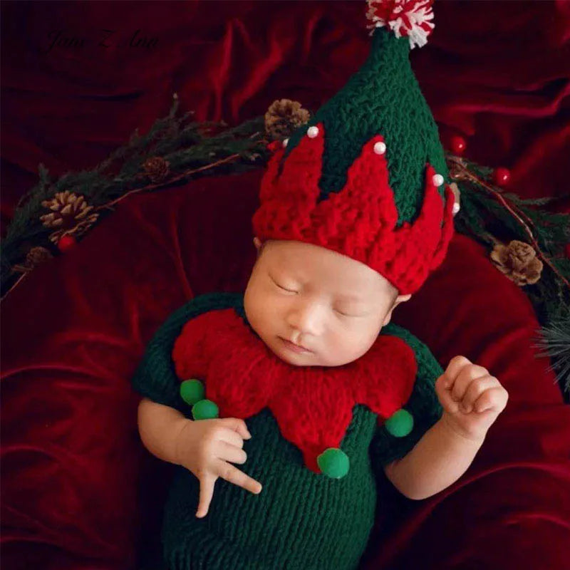Christmas 3-6 Month Costume Set