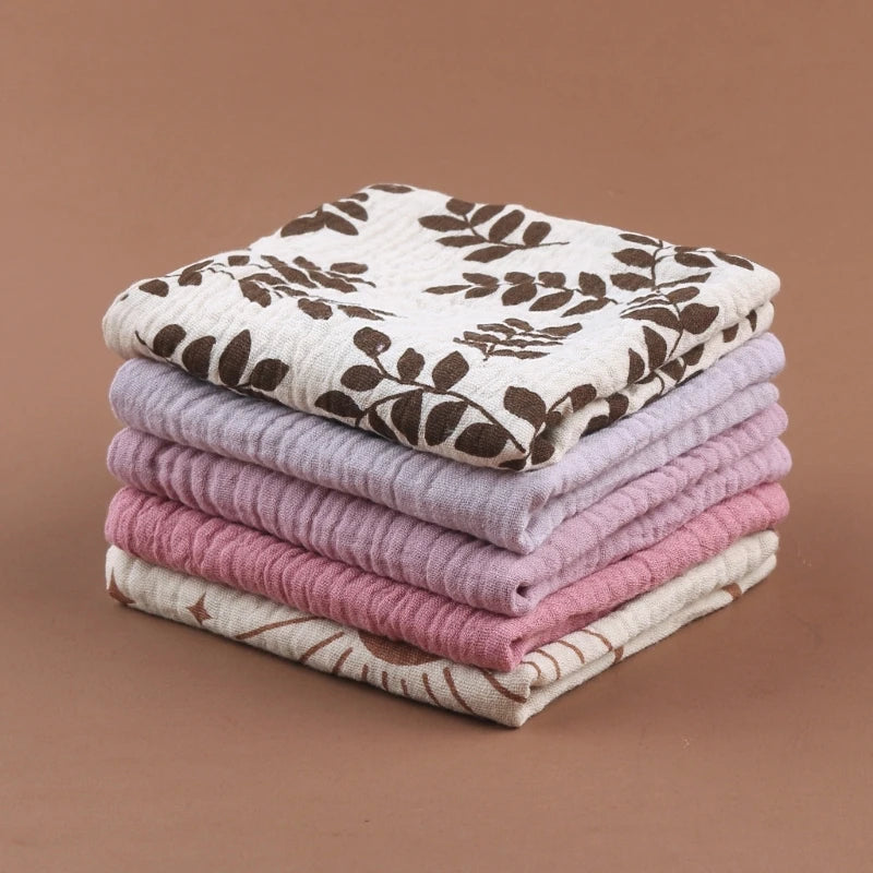 5 Cotton Baby Towels