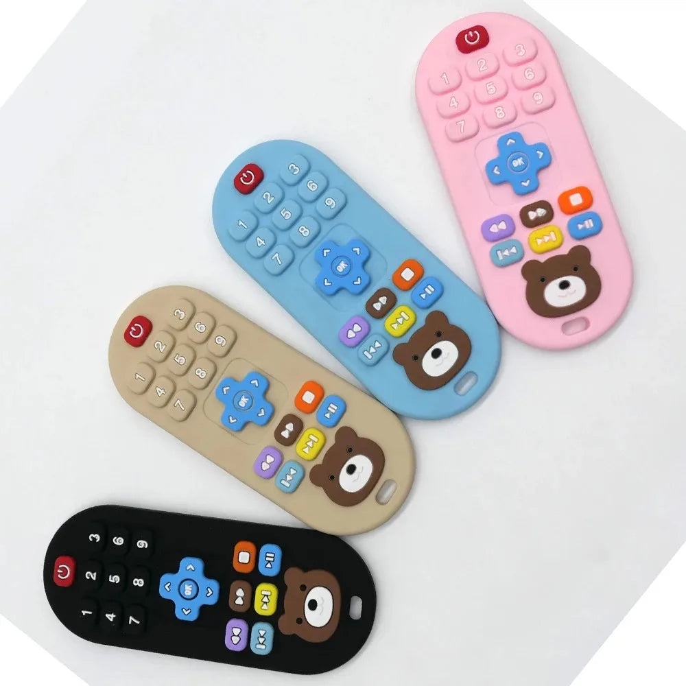 1/4pcs Teething Remote Control