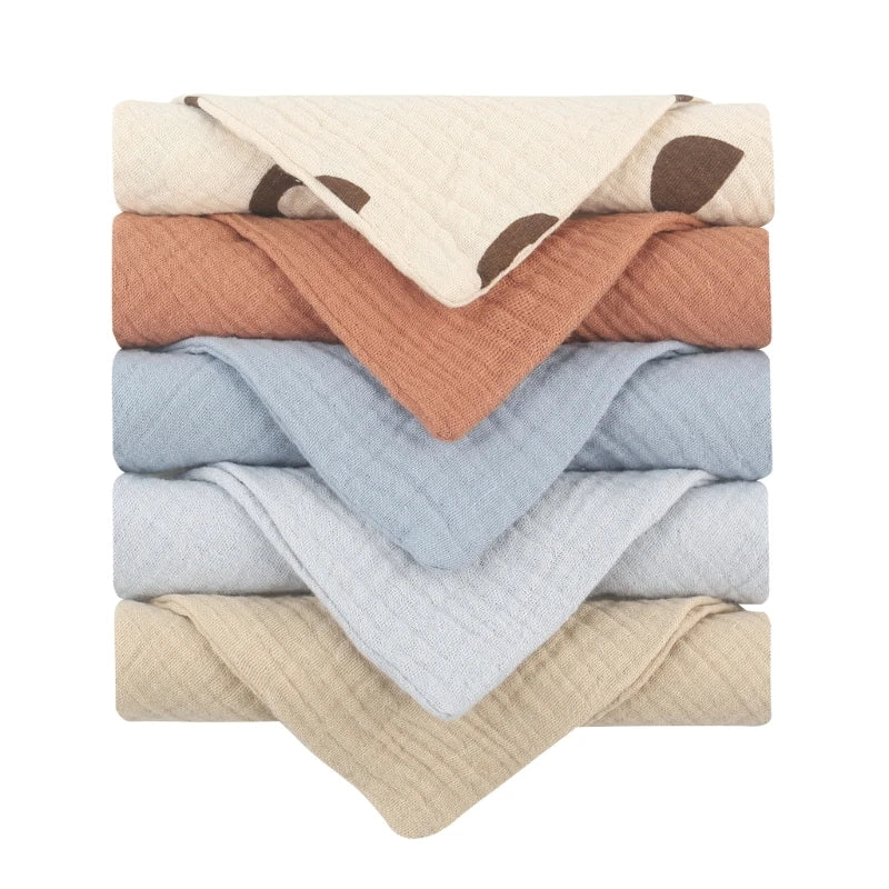 5 Cotton Baby Towels