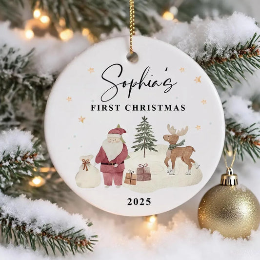 Keepsake Christmas Ornament New Baby