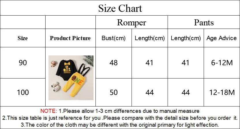 Baby Boys Birthday Outfits Sets Balloon Letter "1"