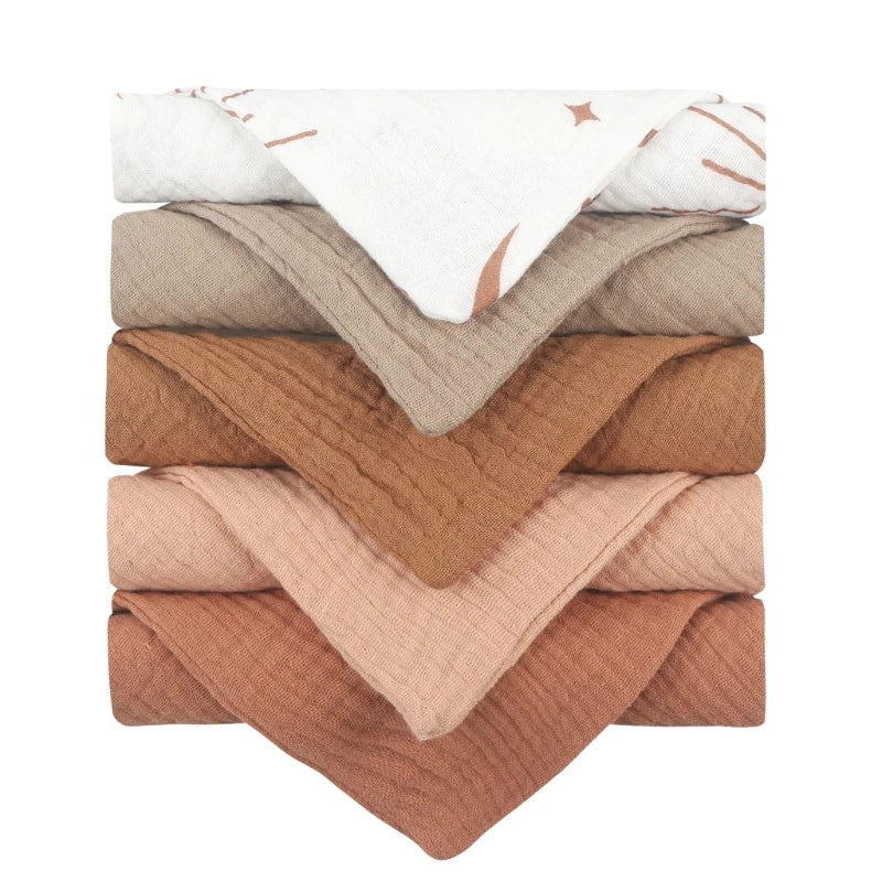 5 Cotton Baby Towels