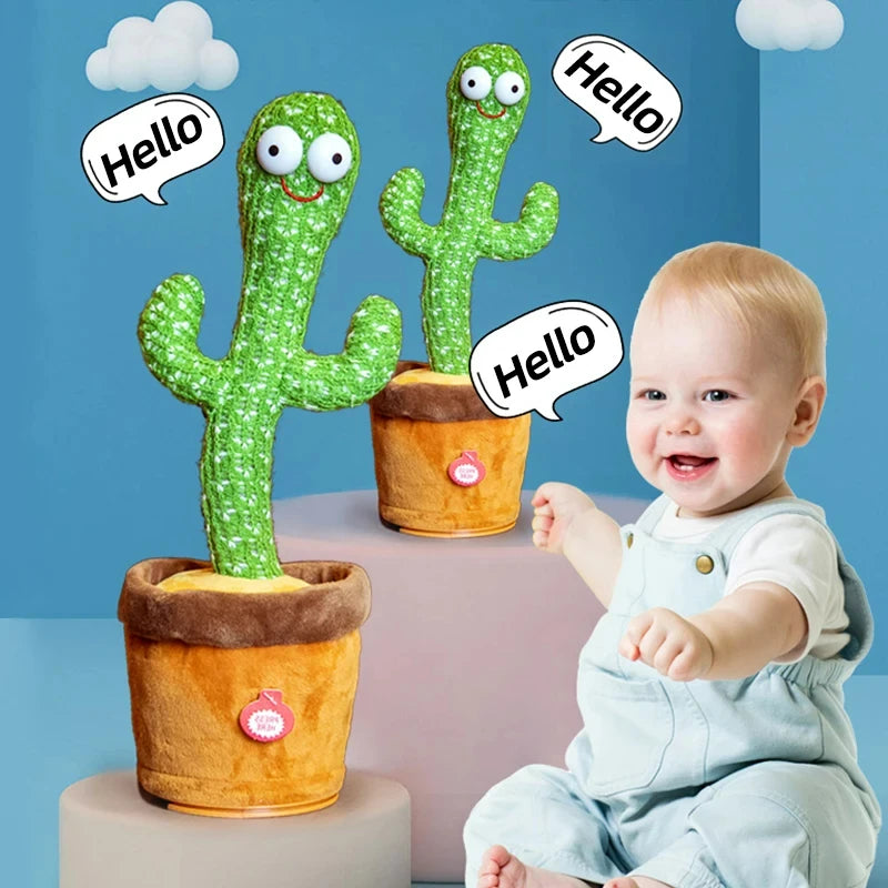 Repeat Talking Wiggle Cactus