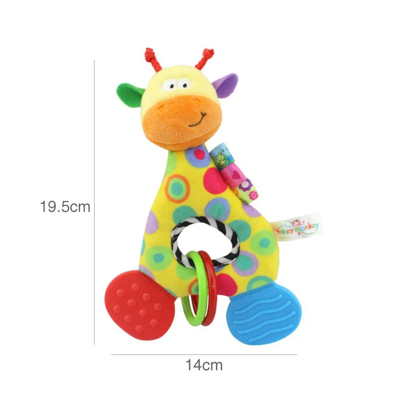 Rattles Animal Giraffe Doll Teether