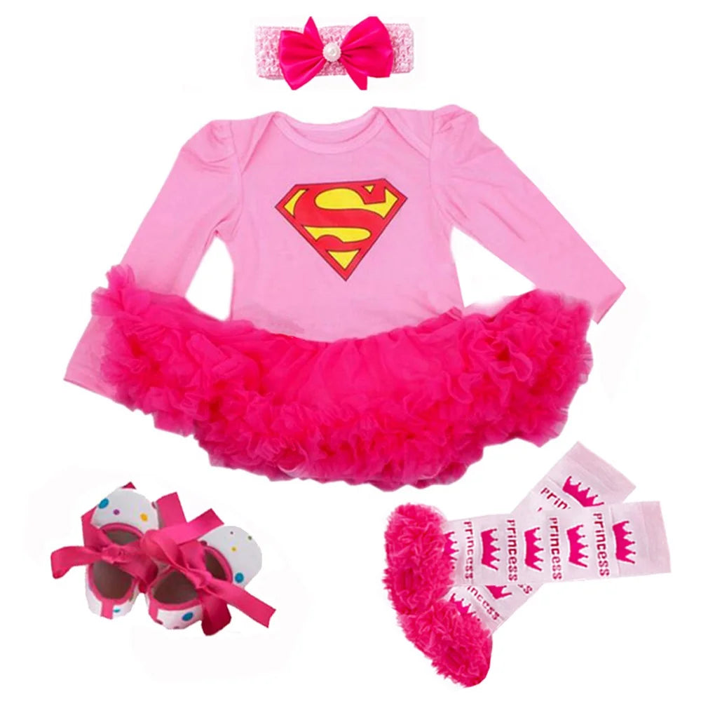 Fancy New Year Baby Girl Carnival Christmas Dress