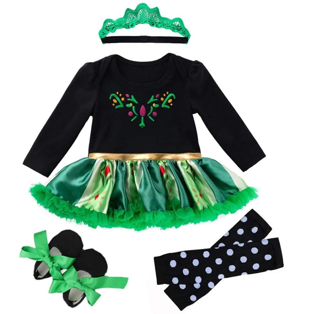 Fancy New Year Baby Girl Carnival Christmas Dress