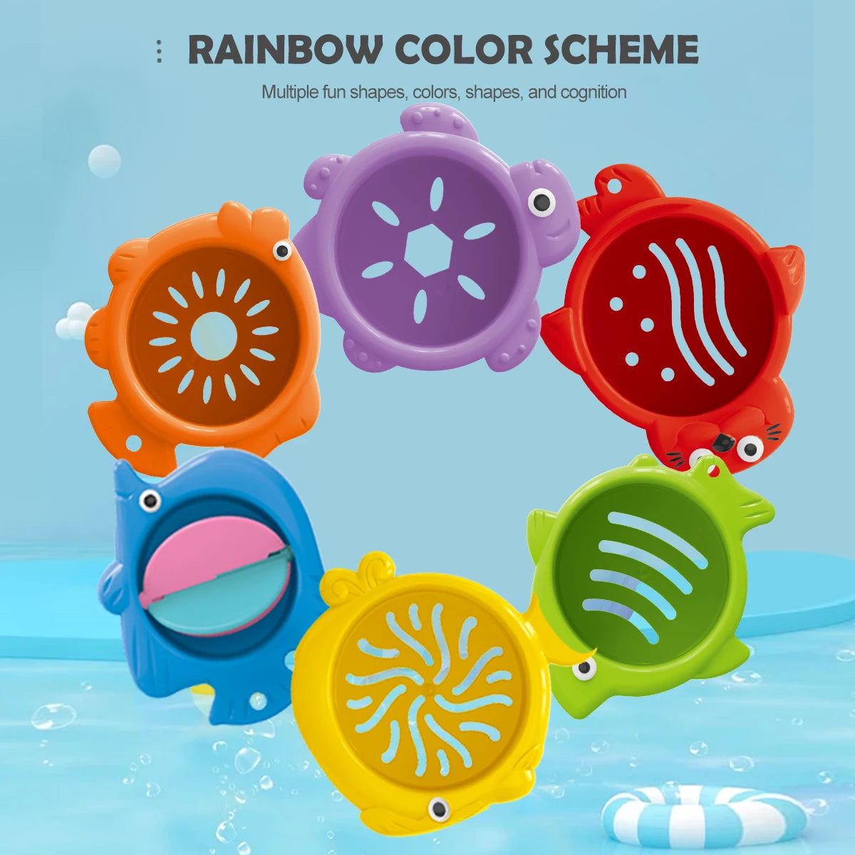 Toddler Stacking Bath Toys