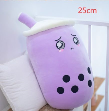 Stuffed Soft Strawberry Milk Tea Plush