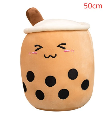 Stuffed Soft Strawberry Milk Tea Plush