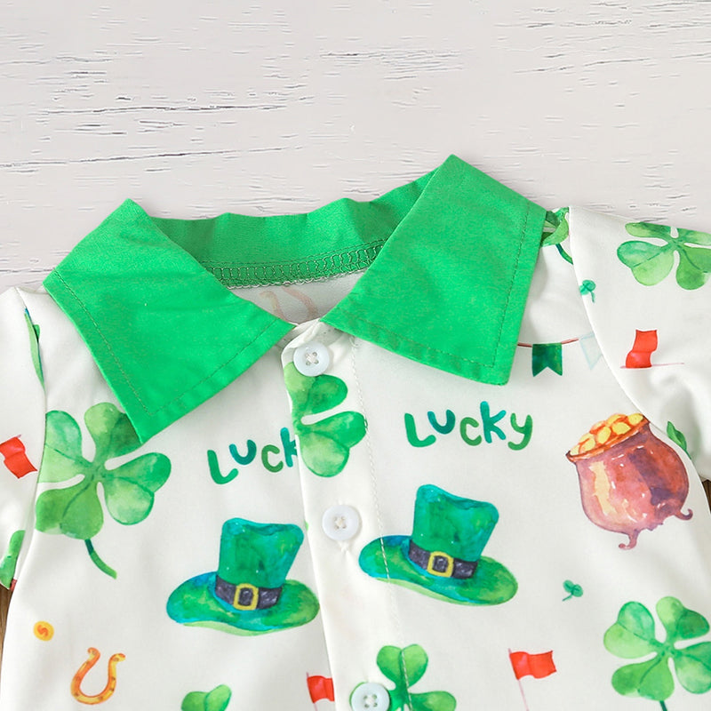 Newborn Baby Boy St. Patrick's Day