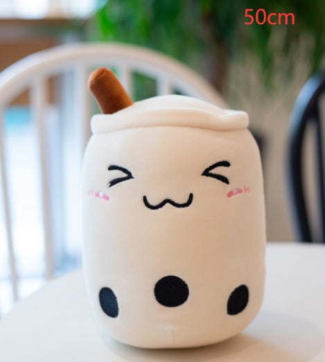Stuffed Soft Strawberry Milk Tea Plush